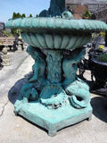 Classical Bronze Three Tiered Fountain with Mermaids