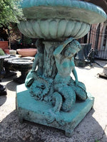 Classical Bronze Three Tiered Fountain with Mermaids