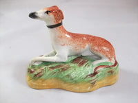 Pair of Staffordshire Whippet Dogs