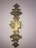 Chinoiserie Solid Brass Key Plate
